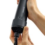 Severin WL 0241 hair styling tool Hot air brush Warm Black 1000 W 1.8 m - imagine 5