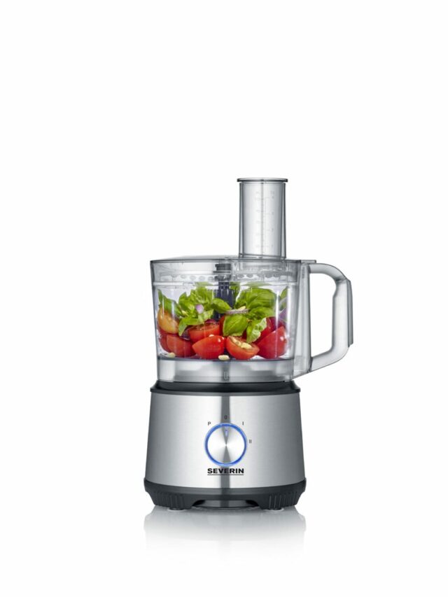 Severin KM 3892 food processor 1200 W 1.5 L Black  Stainless steel  Transparent - imagine 4