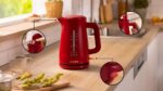 Bosch TWK3M124 electric kettle 1.7 L 2400 W Red - imagine 4