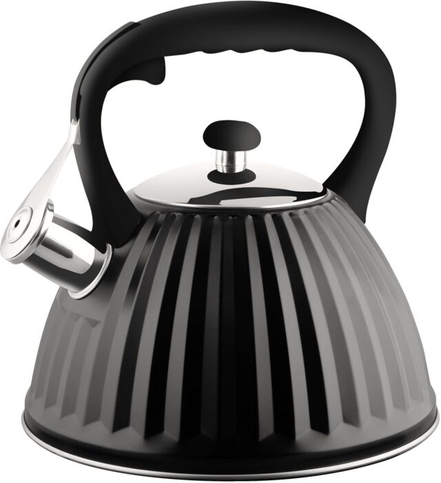 PROMIS Kettle 3.0 l  ANTONIO  matte black  black handle - imagine 4