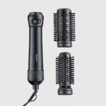Severin WL 0241 hair styling tool Hot air brush Warm Black 1000 W 1.8 m - imagine 8