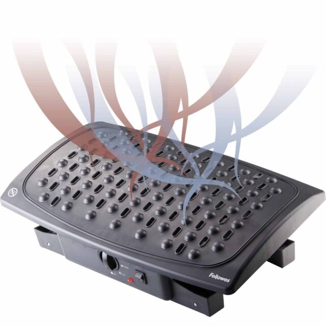 Fellowes Ergonomics professional cooling and heating footrest - imagine 4