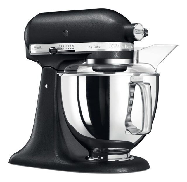 KitchenAid 5KSM175PSEBK  Artisan food processor 300 W 4.8 L Black - imagine 4