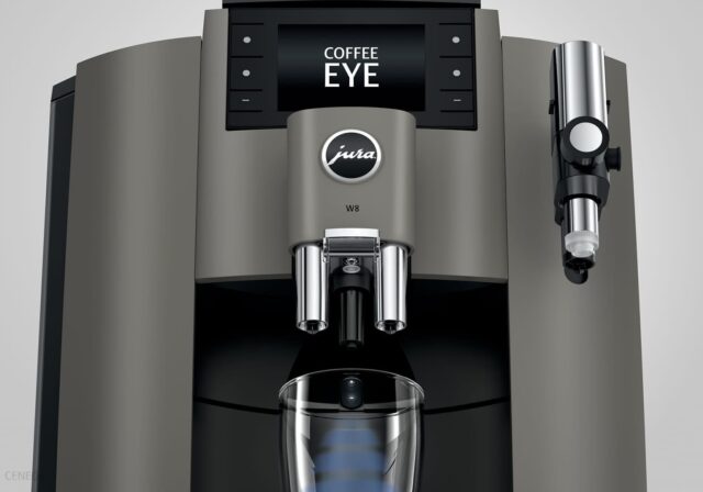 Jura W8 Dark Inox (EA) coffee machine black - imagine 2