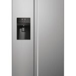 Haier SBS 90 Serie 5 HSR5918DIMP Free-standing double-sided fridge-freezer combination 511 l D Platinum  stainless steel