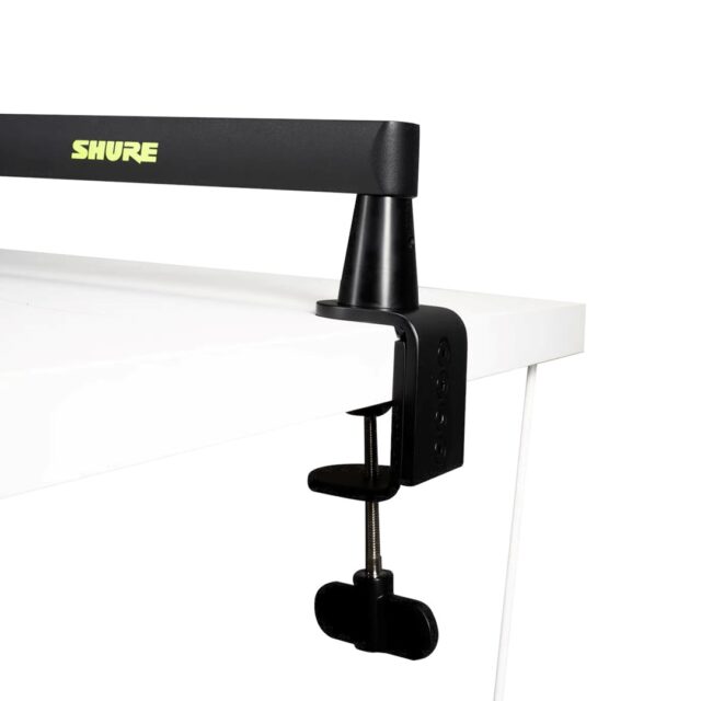Shure SH-BROADCAST2 - low-profile arm microphone holder for desk mounting - imagine 4