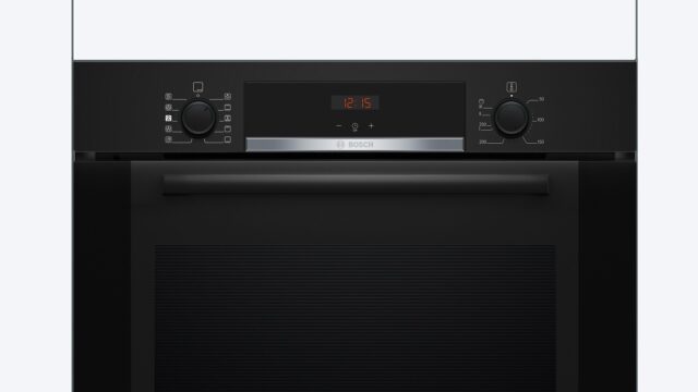 Bosch Serie 4 HQA334EB3 oven 71 L 3400 W Black - imagine 2