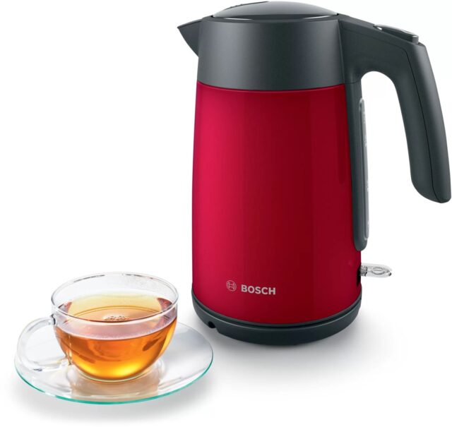 Electric kettle Bosch TWK 7L464  2400 W  1.7 l Red - imagine 6