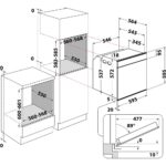 Whirlpool W7 OM4 4S1 P BL 73 L Black - imagine 2