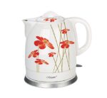 Feel-Maestro MR-066-RED FLOWERS electric kettle 1.5 L 1200 W Red  White - imagine 4