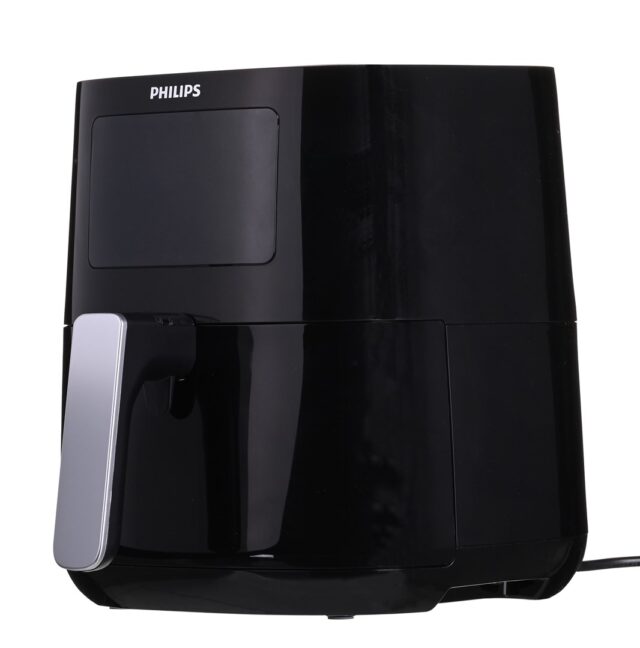 Philips Essential HD9252/70 fryer Single 4.1 L Stand-alone 1400 W Hot air fryer Black  Silver - imagine 10