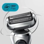 Braun Series 7 71-S7200c Foil shaver Trimmer Black  Silver - imagine 3