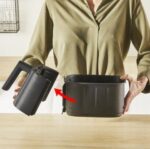 Tefal Easy Fry Silence EY5568E0 fryer Single 5 L Stand-alone Hot air fryer Black  Stainless steel - imagine 9