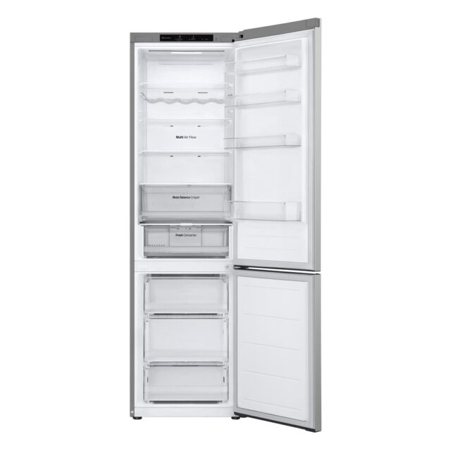 LG GBV3200DPY fridge-freezer Freestanding 387 L D Metallic  Silver - imagine 5