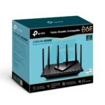 TP-Link Router Archer AXE75 WiFi 6E - Black - imagine 5