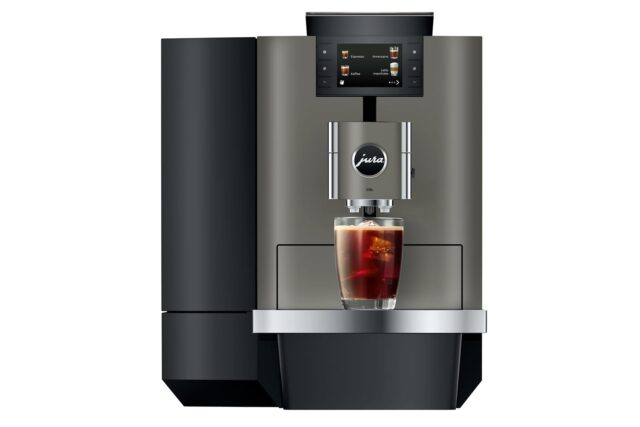 Jura X10c Dark Inox coffee machine (EA) - imagine 2