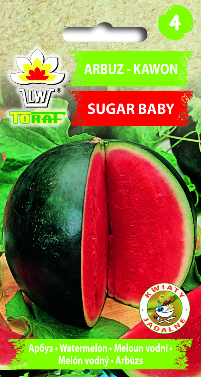 Toraf Nasiona warzyw | Arbuz Sugar Baby | Opakowanie 1g - imagine 2