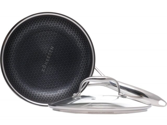 Kohersen Black Cube 20 cm frying pan with lid - imagine 7