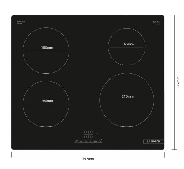 Zestaw piekarnik BOSCH HBA514BB3 + prowadnice teleskopowe BOSCH HEZ538000 + płyta indukcyjna BOSCH PUE611BB5E - imagine 10