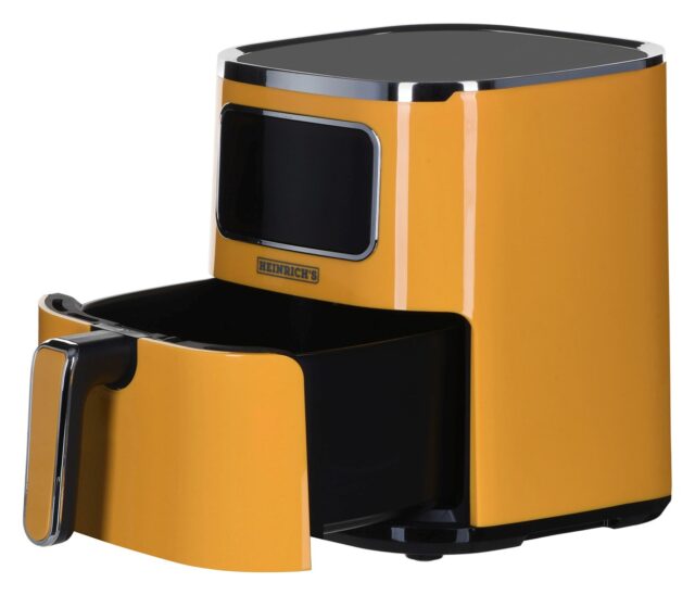 Heinrich‘’s HFR 8216 Hot air fryer 5.0 l 1450 W Yellow - imagine 5