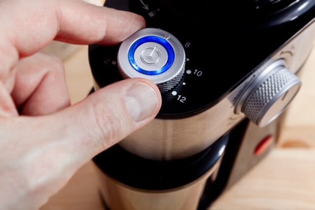 ELDOM MK170 KAFE Burr grinder 200 W Black  Stainless steel - imagine 7