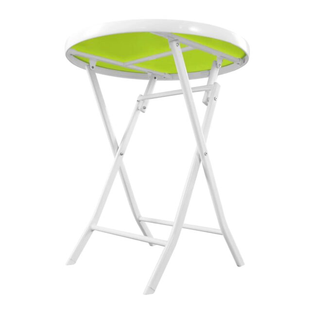 Black Forest Mały zestaw mebli ogrodowych dwa krzesła + stolik biało zielony - imagine 4