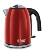 Russell Hobbs 20412-70 electric kettle Black  Red  Stainless steel