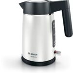 Bosch DesignLine electric kettle 1.7 L 2400 W Black  Silver