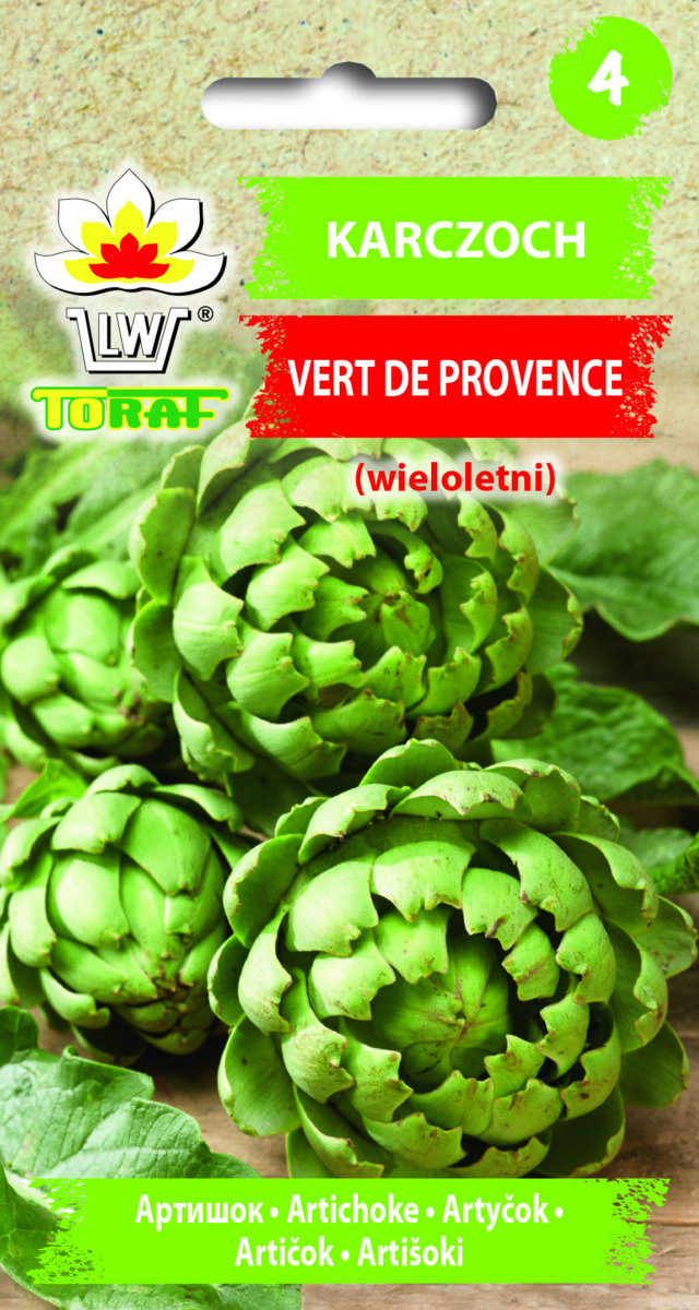 Toraf Nasiona warzyw | Karczoch Vert De Provance | Opakowanie 1g - imagine 2