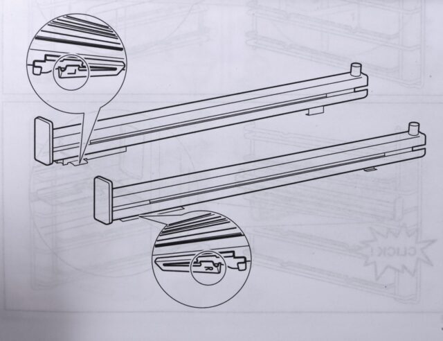 Telescopic slides 2 levels ELECTROLUX TR2LV - imagine 7
