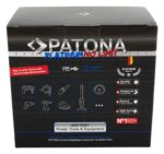 PATONA Platinum 18V Battery for Milwaukee M18 with USB-C port PD45W Black - imagine 8