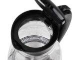 Adler AD 1274 B electric kettle 1.7 L 2200 W Black  Transparent - imagine 4