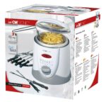 Clatronic FFR 2916 Single 1 L Stand-alone 900 W Deep fryer Grey  White - imagine 10