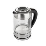 Adler AD 1247 NEW electric kettle 1.7 L Hazelnut Stainless steel Transparent 2200 W