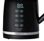 Adler AD 1350 1.7L temperature-controlled LED electric kettle Black - imagine 3