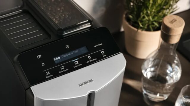 Siemens TF303E01 EQ300 espresso machine (silver; 1300W) - imagine 2