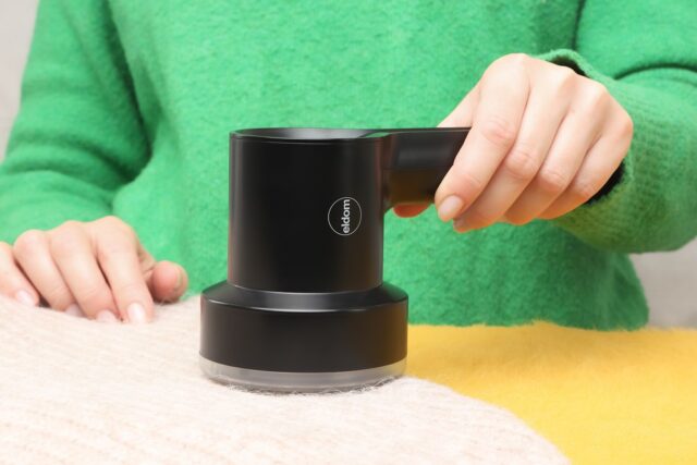 ELDOM TORI clothes shaver  rechargeable and mains powered - imagine 6