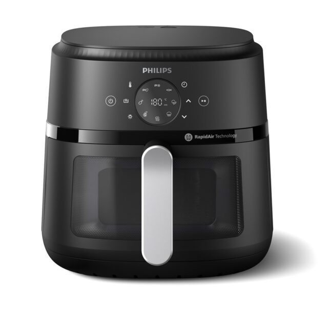 Philips 2000 series NA231/00 Airfryer 6.2 L (Silver) - imagine 9
