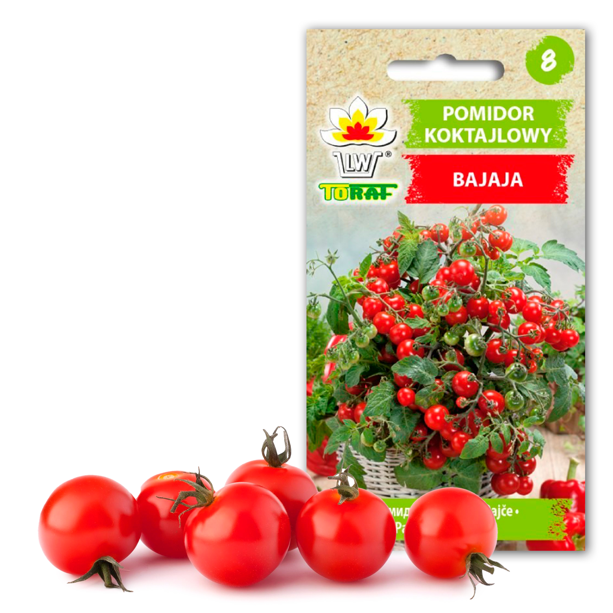 cps-31cba828f84e1c5f9e572c7bcd25543f-2026-02-23-12-16-12 Toraf Nasiona warzyw | Pomidor Koktajlowy Bajaja | Opakowanie 0,3g - imagine 1