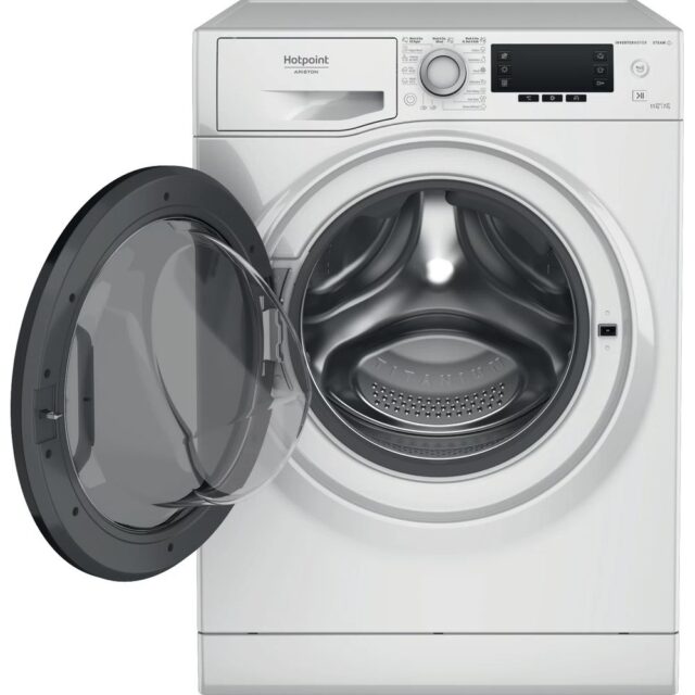 Hotpoint NDD 11725 DA EE washing machine Front-load 11 kg 1600 RPM White - imagine 4