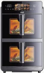 ELDOM Double vertical fat-free fryer 10 l - imagine 3