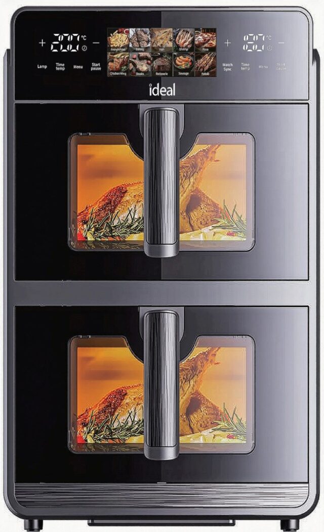 ELDOM Double vertical fat-free fryer 10 l - imagine 3