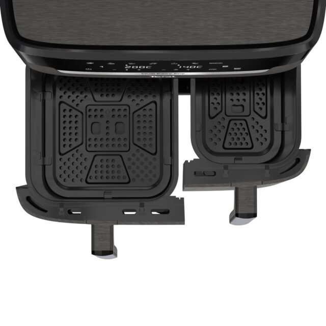 Tefal Easy Fry Dual XXL EY942HE0 fryer Double 11 L Stand-alone 2020 W Hot air fryer Grey - imagine 10
