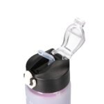 EXTRALINK BIDON MOTYWACYJNY 3W1 ZESTAW RÓŻOWY-CZARNY 2000ML+900ML+300ML - imagine 6