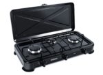 Promis KG300C 3-burner gas cooker  black