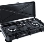 Promis KG300C 3-burner gas cooker  black