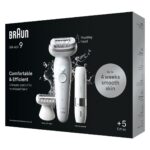 Braun Silk-épil 9 9-341 epilator 40 tweezers White - imagine 2