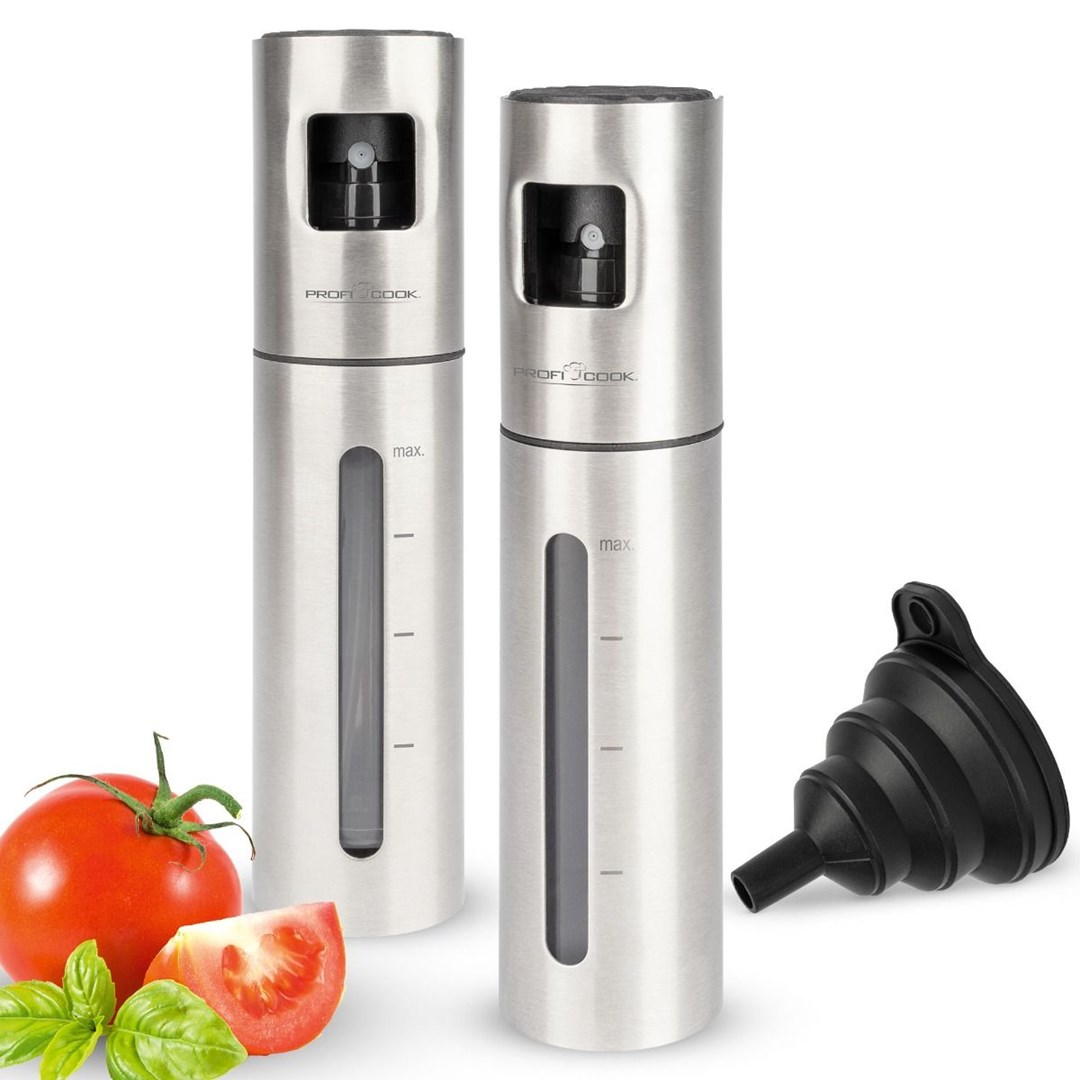 cps-35401ea8f412c068b7543b73c98214ba-2026-02-28-13-36-42 ProfiCook PC-EOS 1270 oil/vinegar dispenser 0.1 L Stainless steel - imagine 1
