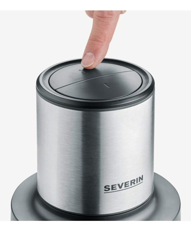 Severin KM 3867 electric food chopper 1 L 400 W Black  Silver  Transparent - imagine 3