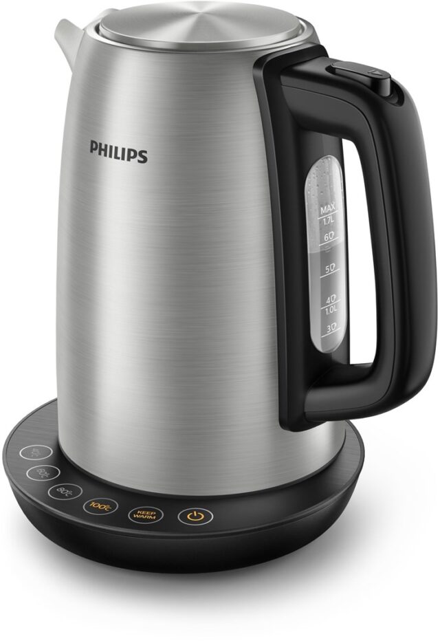 Philips Avance Collection HD9359/90 electric kettle 1.7 L 2200 W Black  Metallic - imagine 2